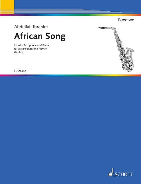 Ibrahim - African Song for Alto Saxophone and Piano