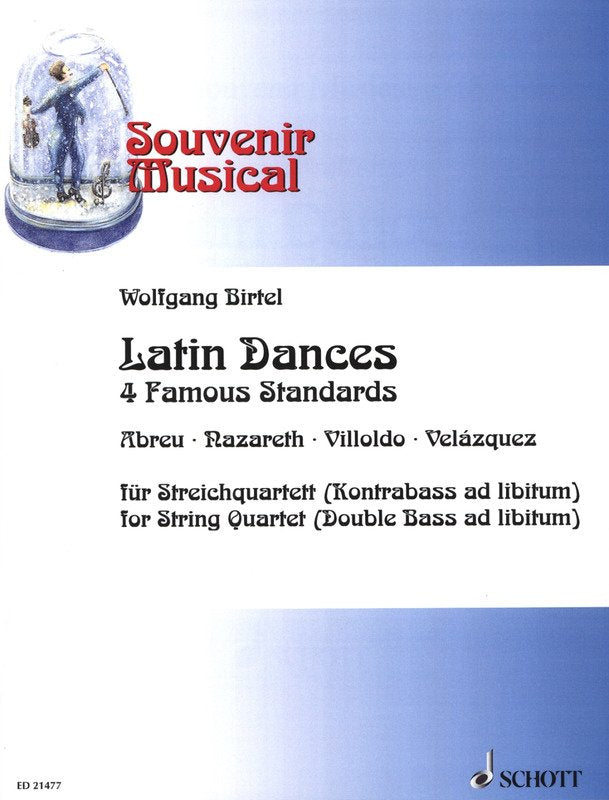 Velazquez - Latin Dances 4 Famous Standards String Quartet