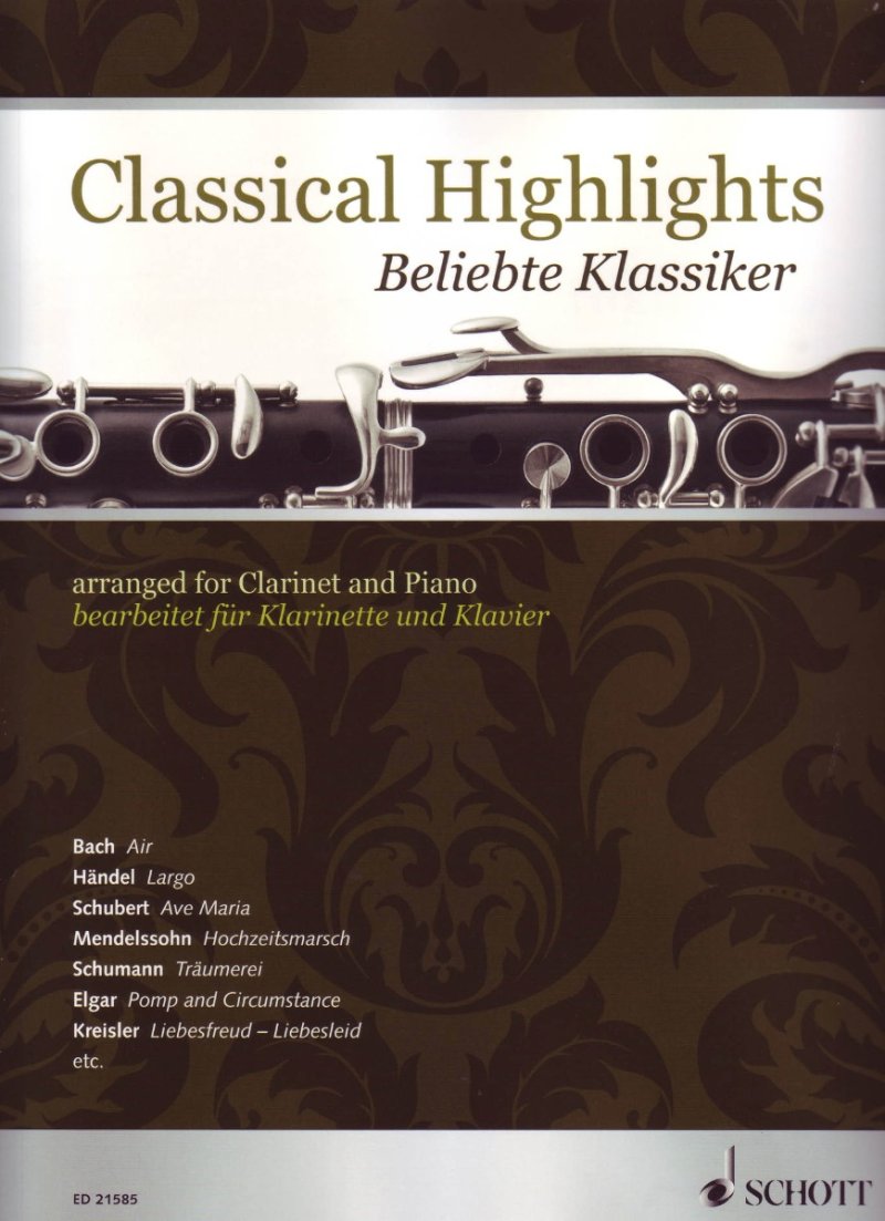 Classical Highlights Clarinet and Piano