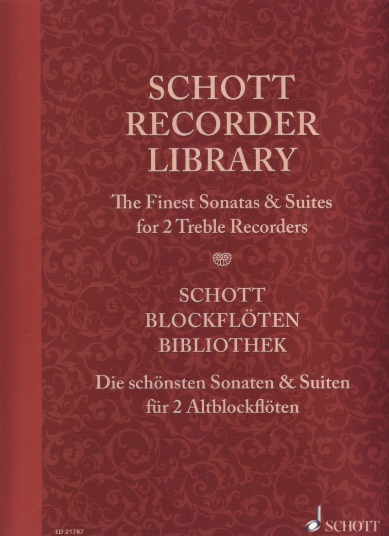 Schott Recorder Library Finest Sonatas & Suites