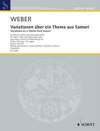 Weber - Variations on a Theme From Samori Op 6