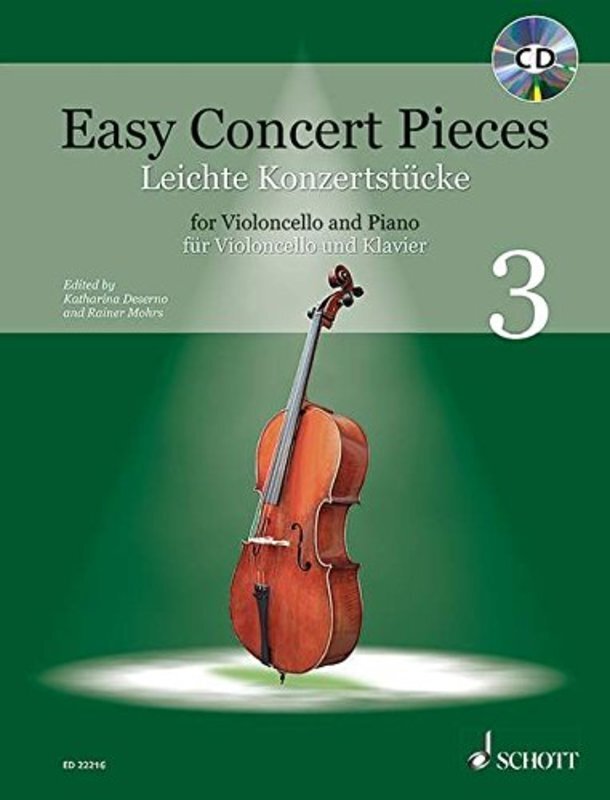 Easy Concert Pieces Book 3 Cello/piano