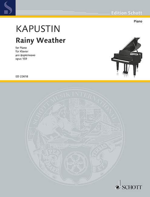 Kapustin - Rainy Weather Op 159 Piano