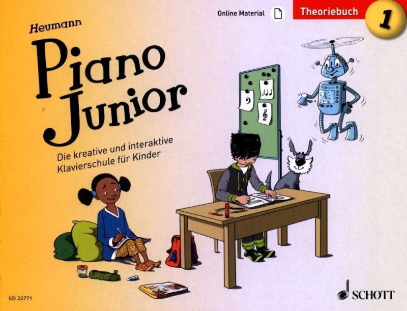 Heumann - Piano Junior Theoriebuch 1 Vol 1
