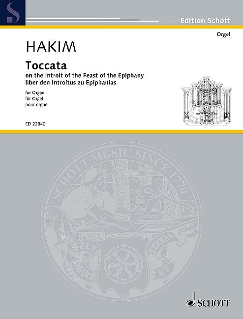 Hakim - Toccata on Introit of Feast of Epiphany Organ