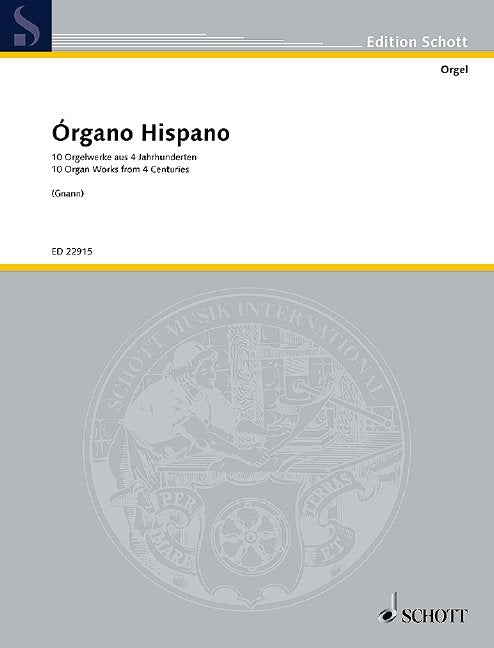 Organo Hispano 10 Organ Works From 4 Centuries