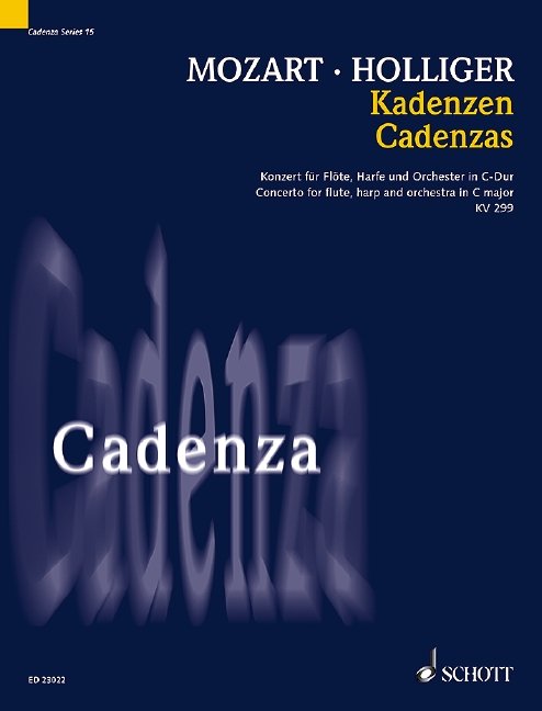 Holliger - Cadenzas K 299 for Flute/harp Concerto