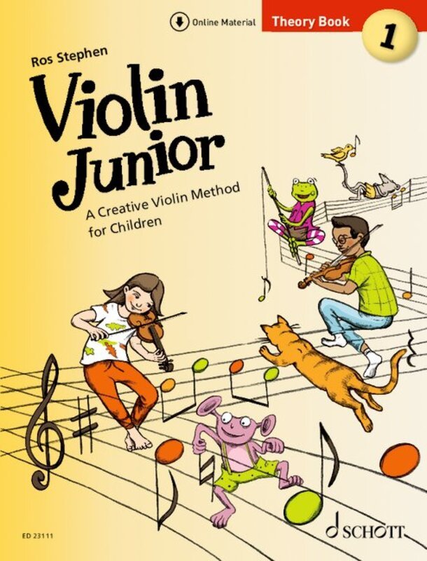 Violin Junior Theory Book 1 Bk/ola