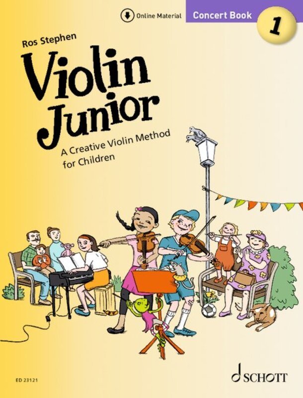 Violin Junior Concert Book 1 Bk/ola