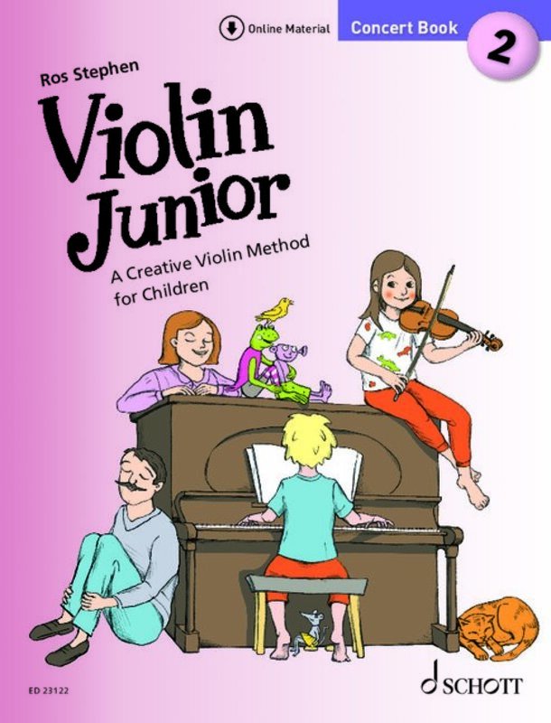 Violin Junior Concert Book 2 Bk/ola