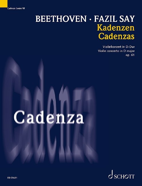 Say - Cadenza Beethoven Violin Concerto D Major Op 61