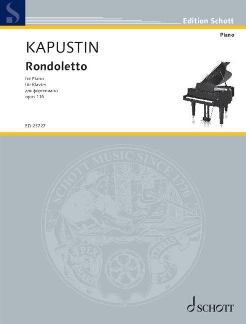 Kapustin - Rondoletto Op 116 for Piano