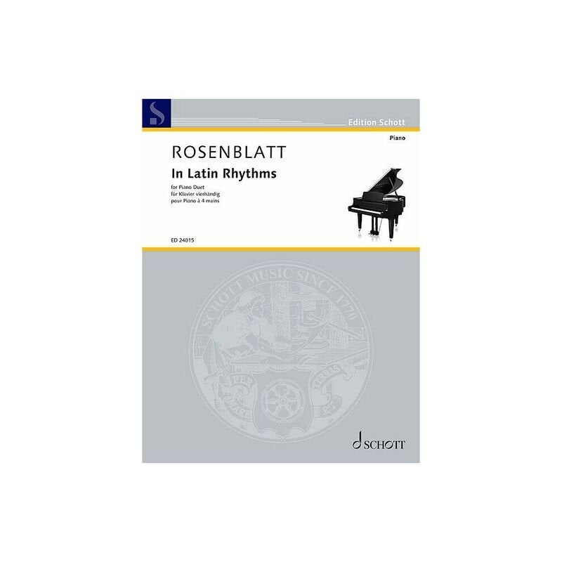 Rosenblatt - in Latin Rhythms for Piano Duet