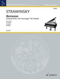 Stravinsky - Berceuse (from the Firebird) for Piano