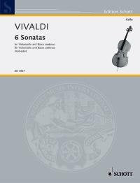 Vivaldi - 6 Sonatas Cello/piano Ed Kolneder