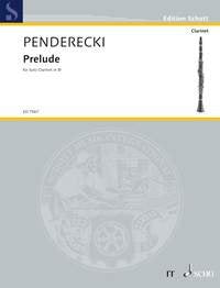 Penderecki - Prelude for Solo Clarinet
