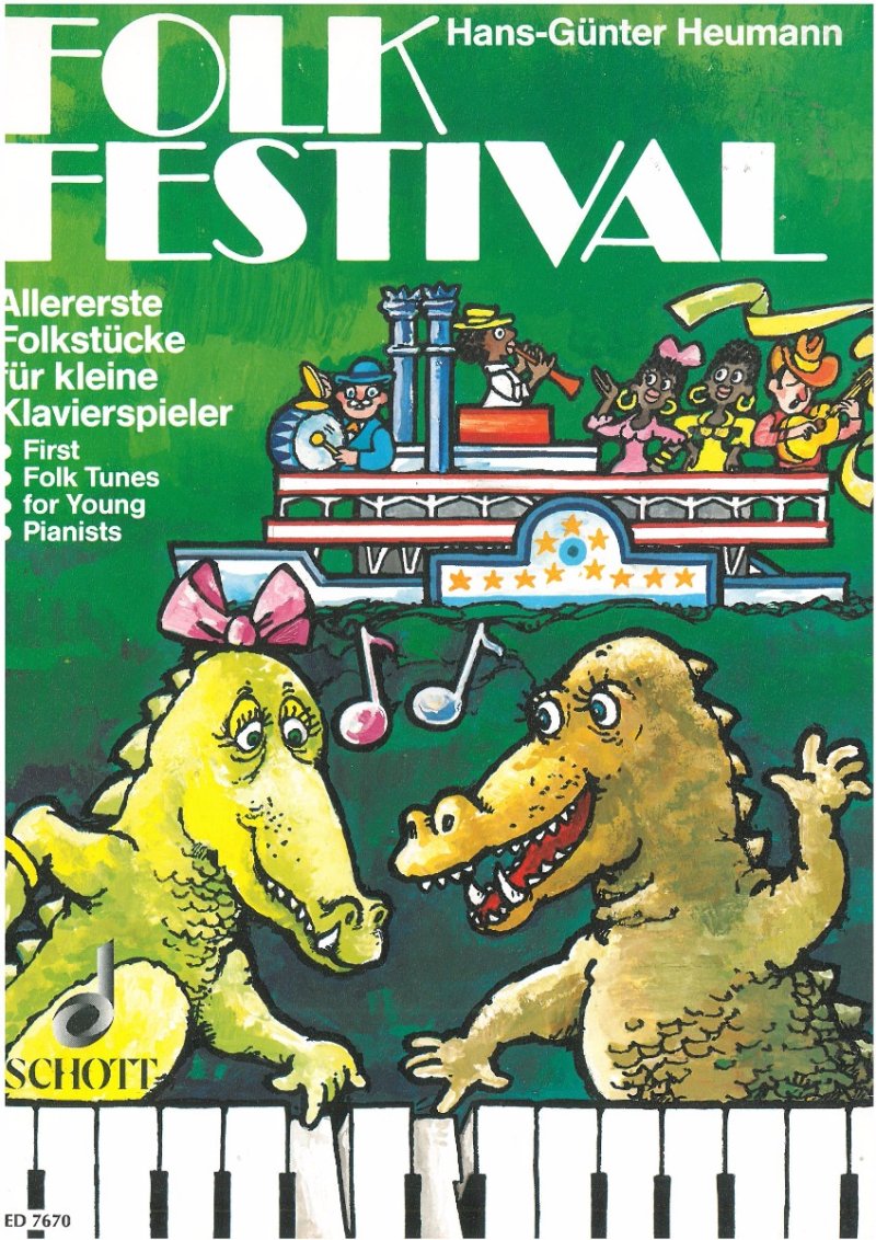 Heumann - Folk Festival First Folk Tunes for Young Pianists