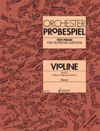 Test Pieces for Orchestral Auditions Violin Vol 2