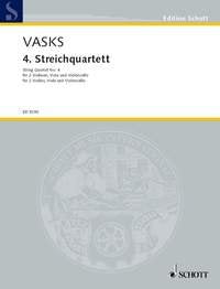Vasks - String Quartet No 4 Sc/pts