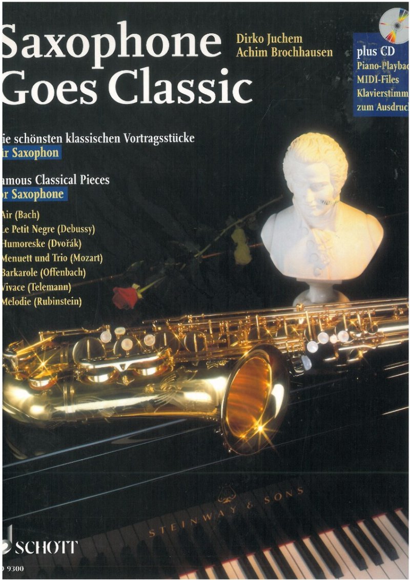Saxophone Goes Classic Bk/cd
