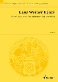 Henze - Il Re Cervo Oder Die Irrfahrten Der Wahrheit Score