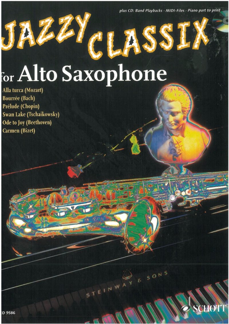 Jazzy Classix for Alto Sax Bk/cd