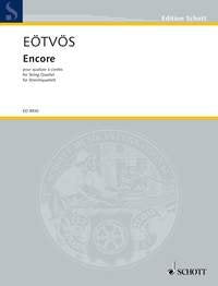 Eotvos - Encore for String Quartet