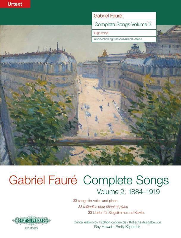Faure - Complete Songs Vol 2 High Voice Bk/ola