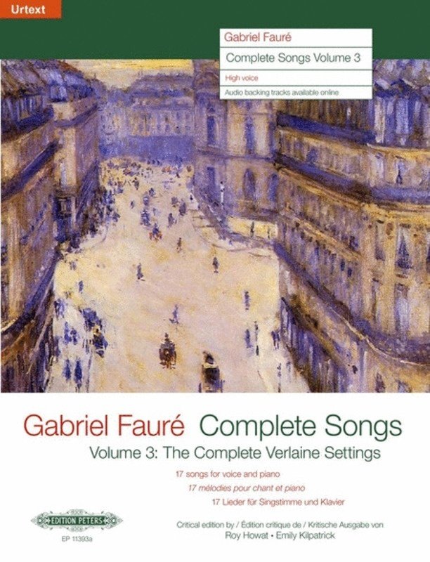 Faure - Complete Songs Vol 3 High Voice Bk/ola