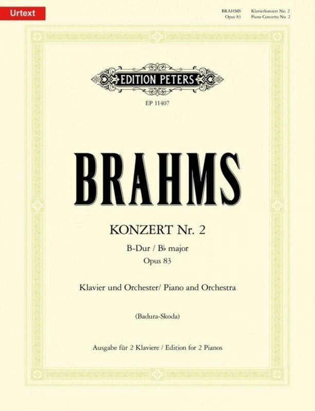 Brahms - Piano Concerto No 2 B Flat Op 83 2p4h