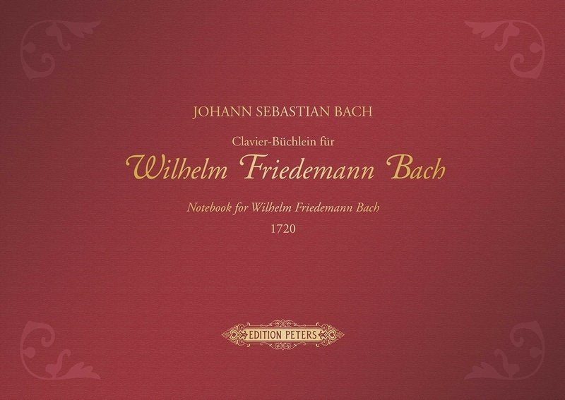 Clavier Booklet for Wilhelm Friedemann Bach