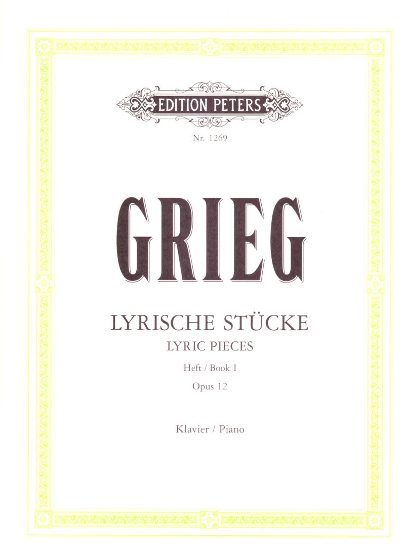 Grieg - Lyric Pieces Bk 1 Op 12