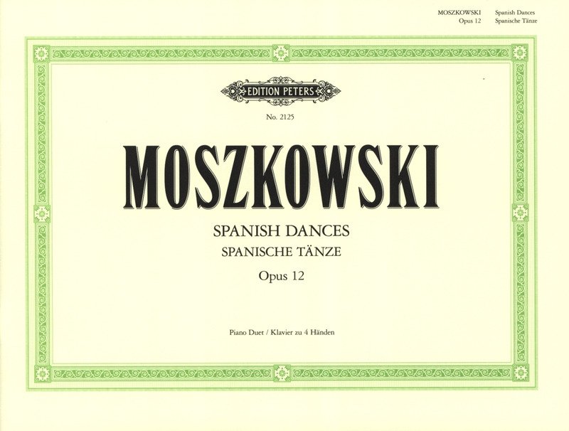 Moszkowski - Spanish Dances Op 12 Piano Duet