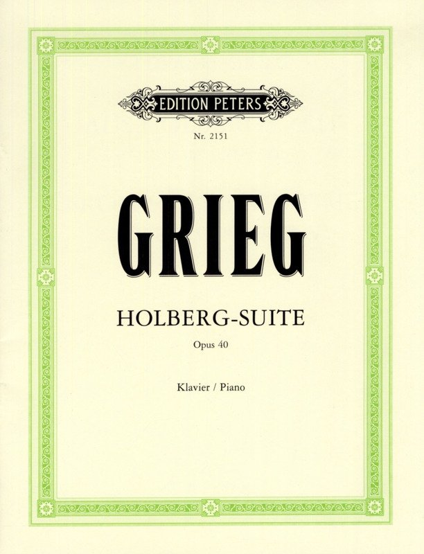 Grieg - Holberg Suite Op 40 for Piano