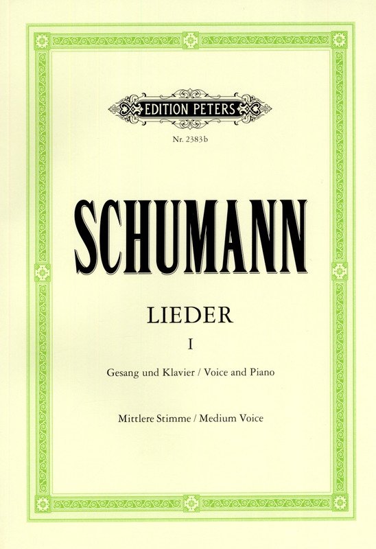 Schumann - Songs Vol 1 77 Songs Medium Voice