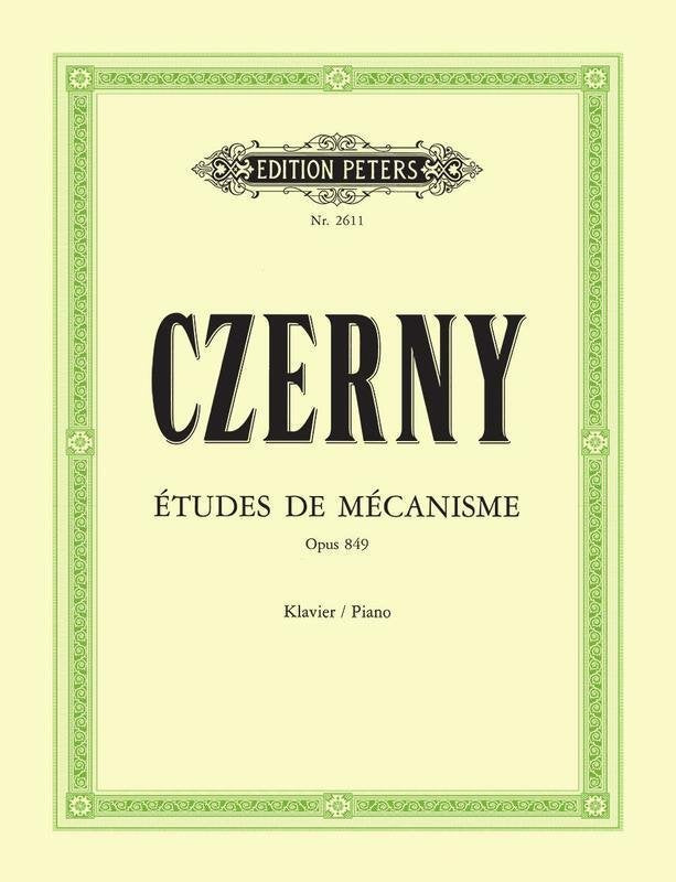 Czerny - 30 Studies in Mechanism Op 849