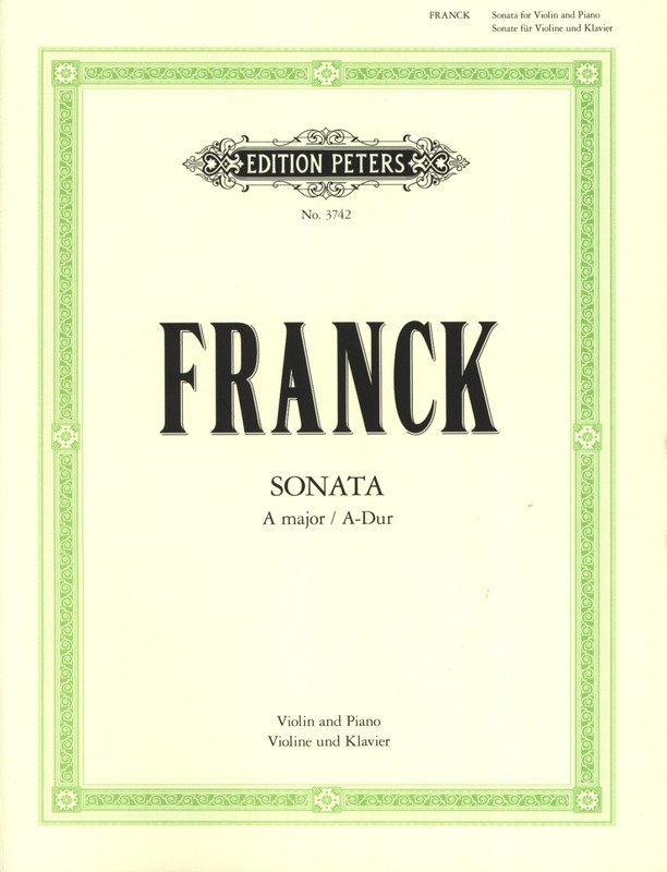 Franck - Sonata a Major Violin/piano