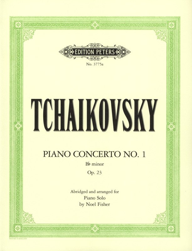 Tchaikovsky - Concerto No 1 Op 23 Piano Solo Abridged