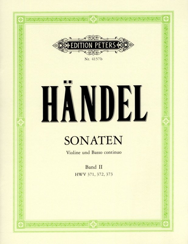 Handel - Sonatas Vol 2 Violin/piano