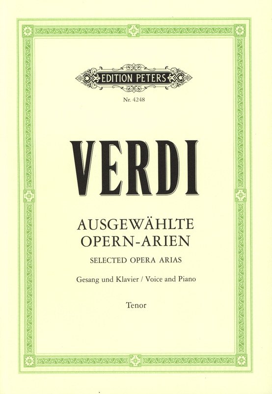 Verdi - 23 Tenor Arias