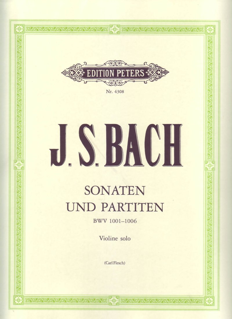 Bach - Sonatas and Partitas Bwv 1001-1006 Violin