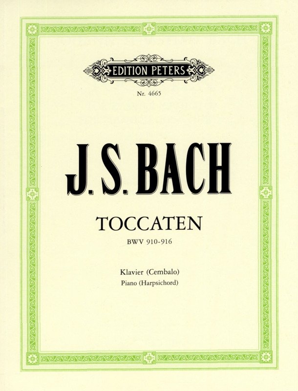 Bach - Toccatas Bwv 910-916 for Piano