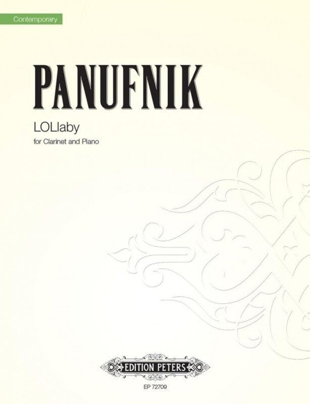 Panufnik - Lollaby for Clarinet and Piano