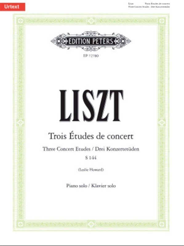 Liszt - 3 Concert Etudes for Piano
