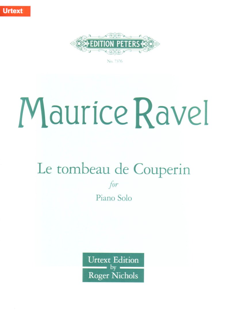 Ravel - Le Tombeau De Couperin Urtext