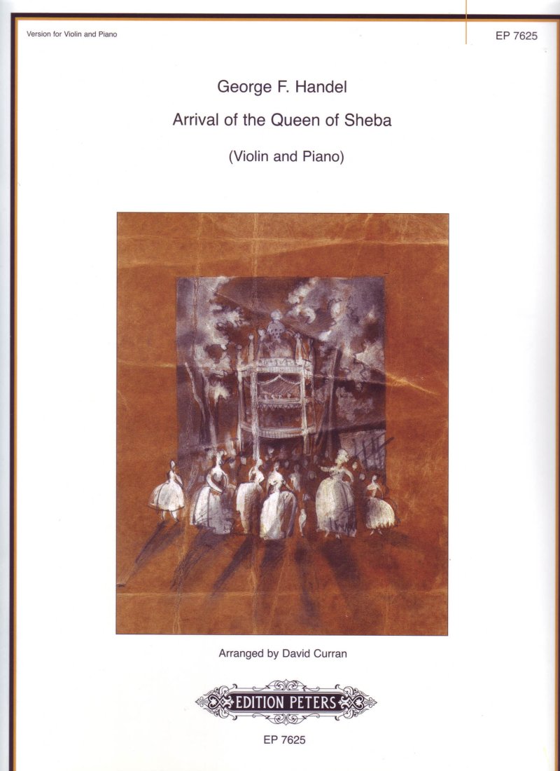 Handel - Arrival of the Queen of Sheba Violin/piano