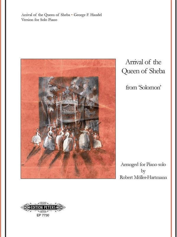 Handel - Arrival of the Queen of Sheba for Piano Solo