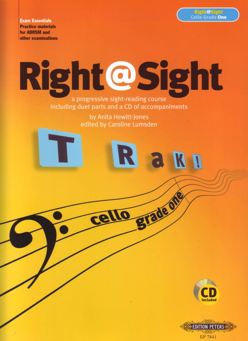 Right @ Sight for Cello Gr 1 Bk/cd