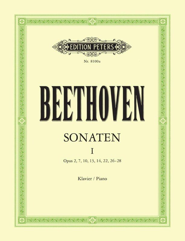 Beethoven - Piano Sonatas Vol 1 Ed Arrau Urtext