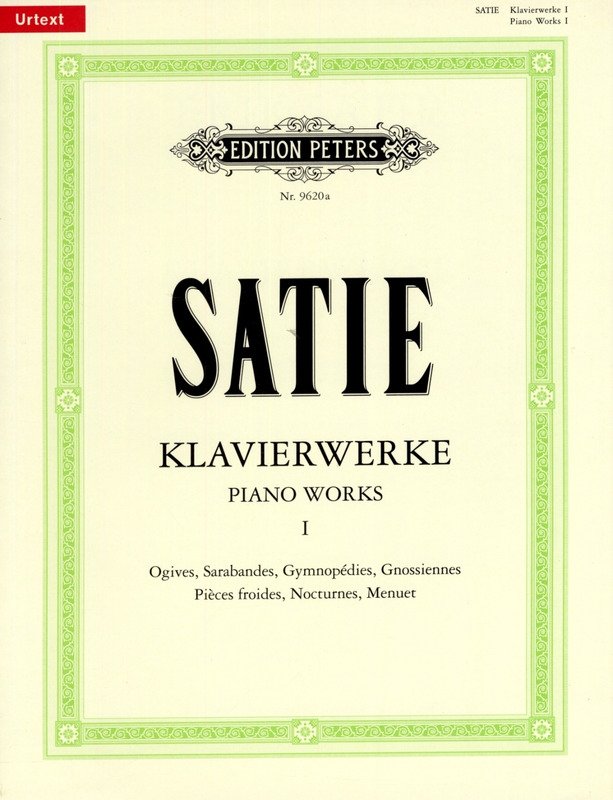 Satie - Piano Works Bk 1 Urtext